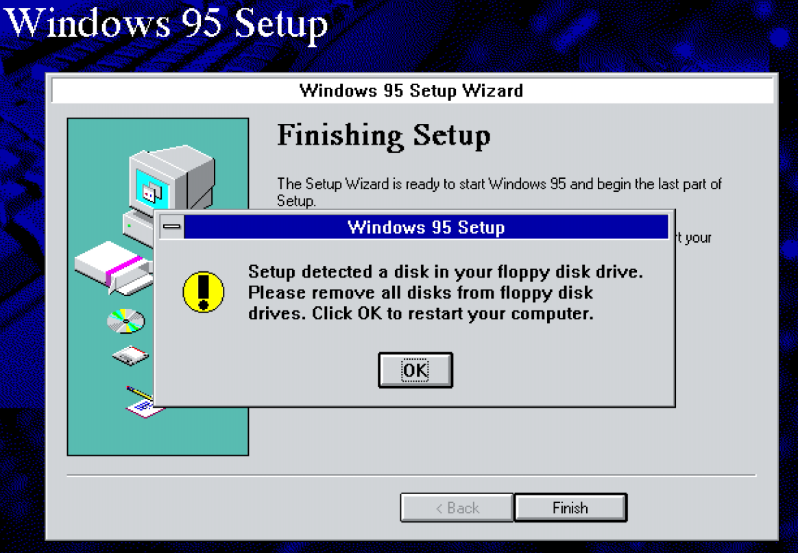 Windows 95 Crackeado