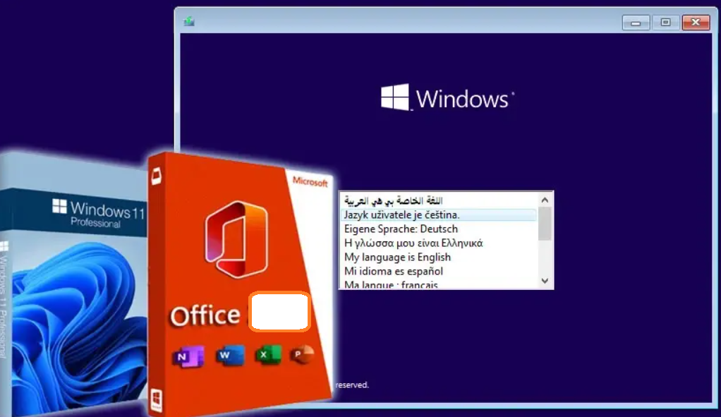 Windows 11 Pro with MS Office Crackeado