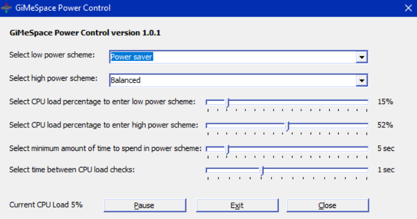 GiMeSpace Power Control Crackeado