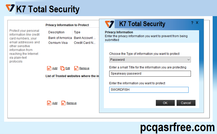 K7 Total Security Rachadura + Chave De Licença